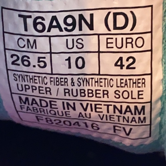 Asics GT-1000 5 Mint Green/Purple Running Shoes T6A9N Women's Size 10 D - Picture 12 of 12